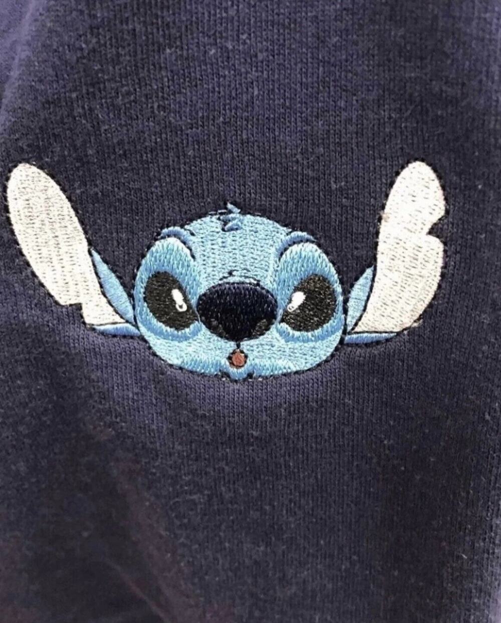 Womens Stitch Crewneck Sweatshirt Top Size XL NWOT Lilo Stitch